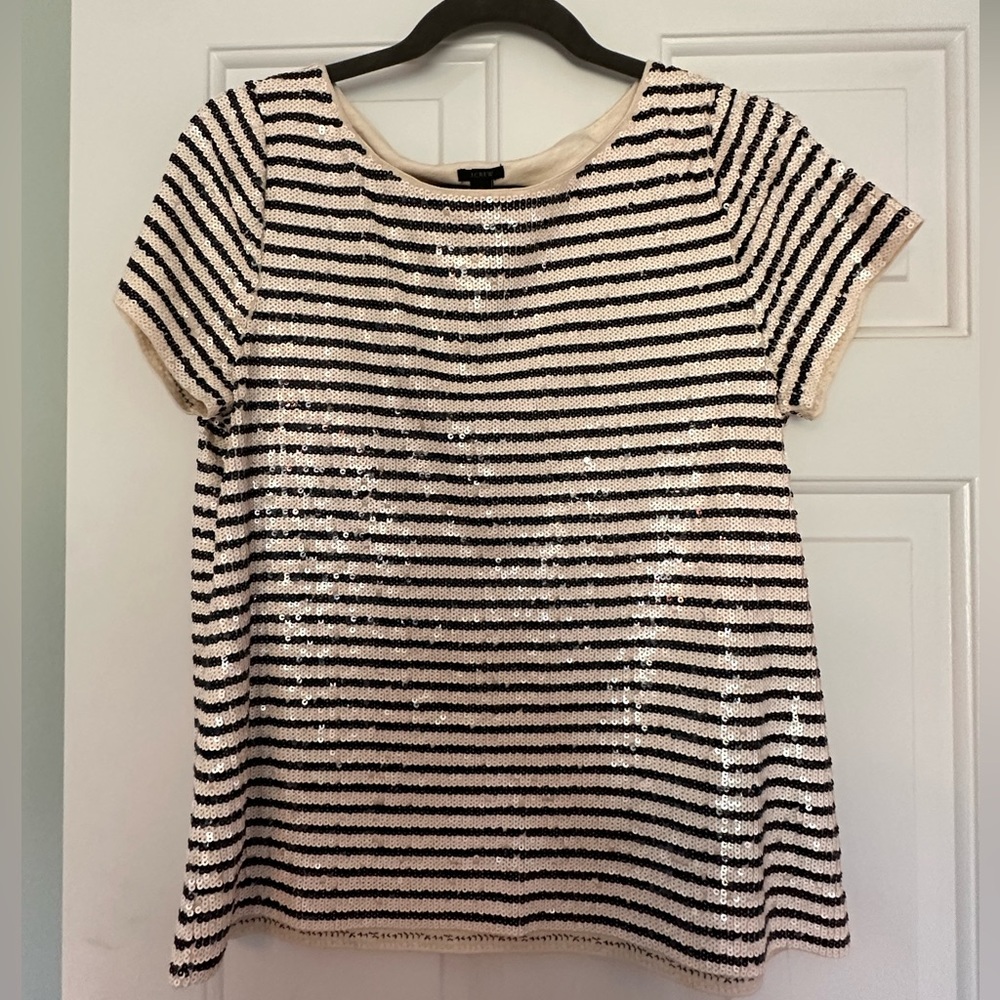 JCrew sequin top